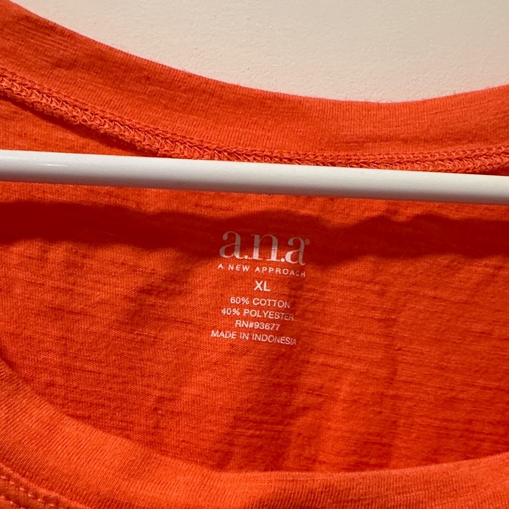 a.n.a Vibrant Orange Top